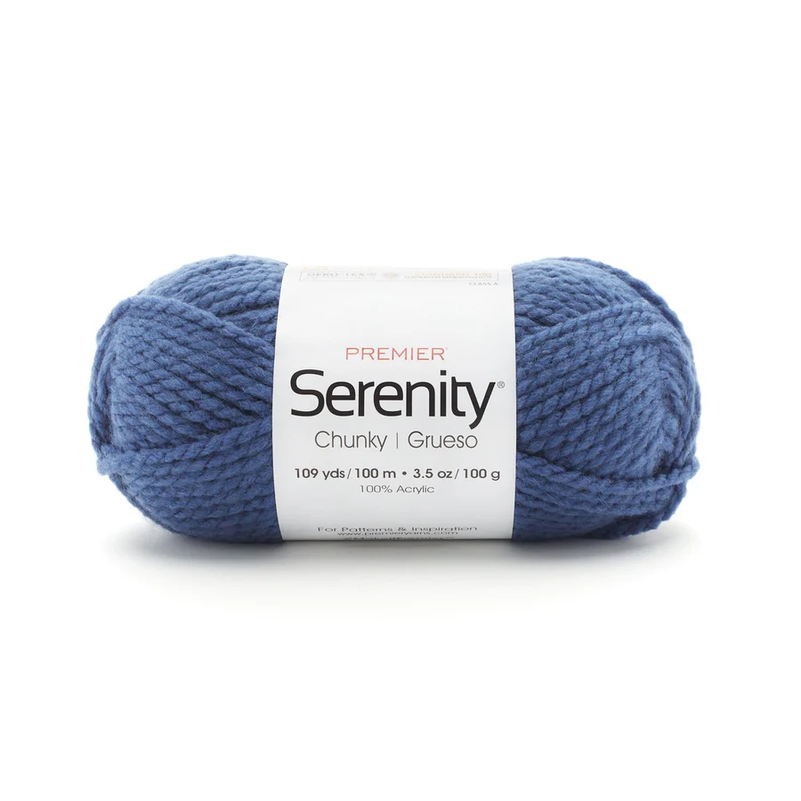Premier Serenity Chunky 700-57 Admiral Blue Acrylic